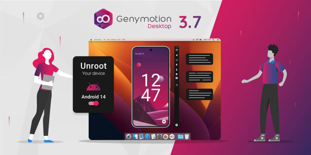 Genymotion Desktop 3.7 release illustration